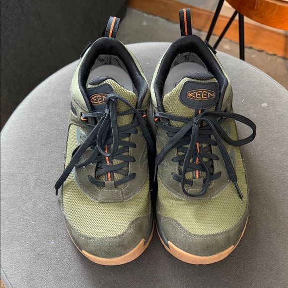 KEEN Hightrail Waterproof Mens 7 Hiking Shoes Forest Night/Dark Olive Outdoor - Picture 2 of 11